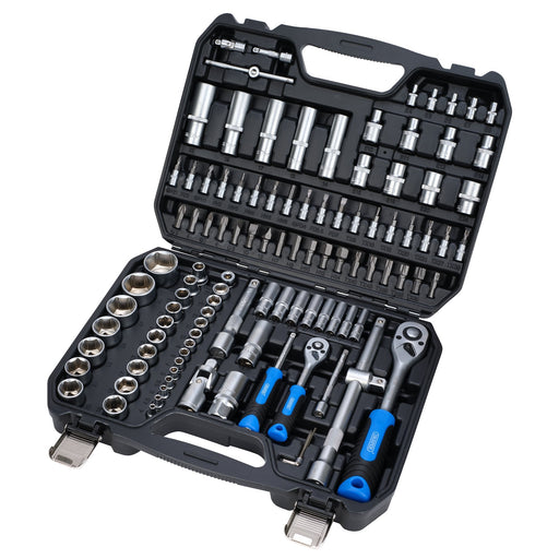 Draper-HI-TORQÂ®-Metric-Socket-and-Bit-Set,-1/4"-and-1/2"-Sq.-Dr.-(110-Piece)