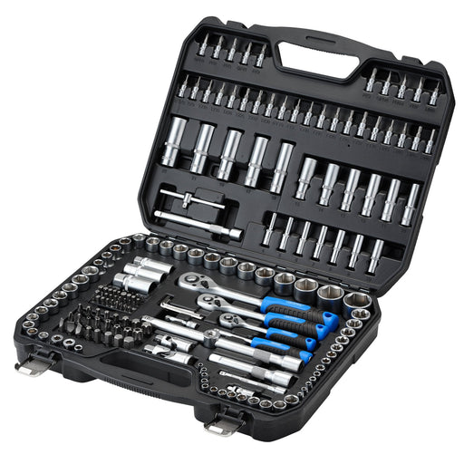 Draper-HI-TORQÂ®-Metric-Socket-and-Bit-Set,-1/4",-3/8"-and-1/2"-Sq.-Dr.-(188-Piece)