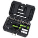 Draper-HI-TORQÂ®-Metric-Socket-and-Bit-Set,-1/4"-and-3/8"-Sq.-Dr.-(48-Piece)