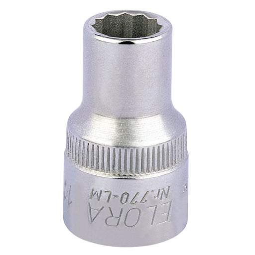 Elora-Bi-Hexagon-Socket,-1/2"-Sq.-Dr.,-11mm