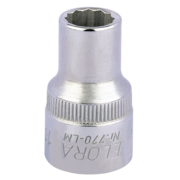 Elora-Bi-Hexagon-Socket,-1/2"-Sq.-Dr.,-11mm