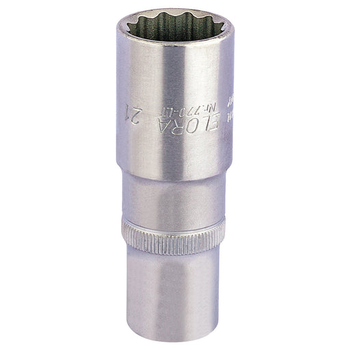 Elora-Deep-Bi-Hexagon-Socket,-1/2"-Sq.-Dr.,-21mm