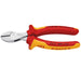 KNIPEX-73-06-160-X-CutÂ®-Compact-Diagonal-Cutter-high-lever-transmission-insulated-with-multi-component-grips,-VDE-tested-chrome-plated,-160mm