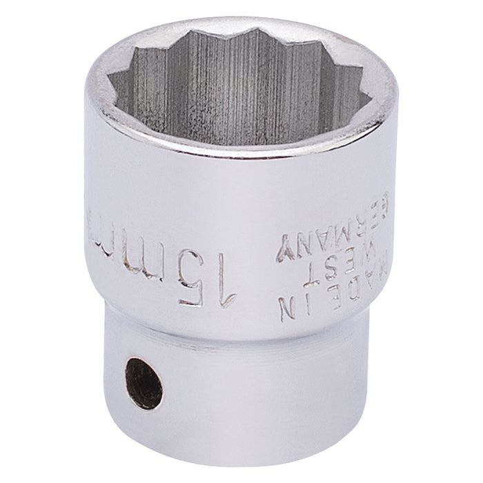 Elora-Bi-Hexagon-Socket,-3/8"-Sq.-Dr.,-15mm