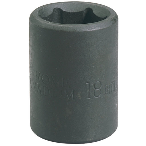 Draper-Expert-HI-TORQÂ®-Impact-Socket,-1/2"-Sq.-Dr.,-18mm-(Sold-Loose)