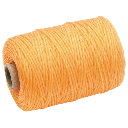 Polypropylene-Brick-Line,-100m,-Orange