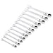 Draper-HI-TORQÂ®-Metric-Flexible-Head-Ratchet-Combination-Spanner-Set-(12-Piece)