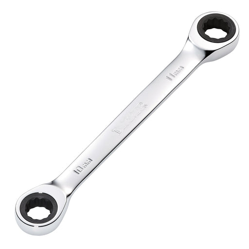 Draper-HI-TORQÂ®-Metric-Double-Ratchet-Ring-Spanner,-10-x-11mm
