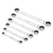 Draper-HI-TORQÂ®-Metric-Double-Ratchet-Ring-Spanner-Set-(6-Piece)