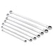 Draper-HI-TORQ®-Metric-Extra-Long-Double-Ring-Ratchet-Spanner-Set-(7-Piece)