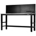 BUNKER®-Workbench-with-Stainless-Steel-Worktop-and-Power-Pegboard,-1830mm