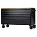 BUNKER®-5-Drawer-Workbench-Roller-Tool-Cabinet,-61",-Grey