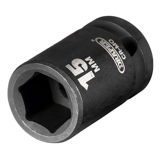 Draper-Expert-HI-TORQÂ®-Impact-Socket,-1/2"-Sq.-Dr.,-15mm