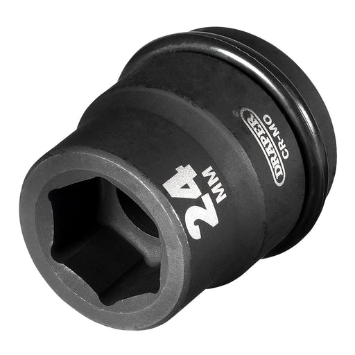 Draper-Expert-HI-TORQÂ®-6-Point-Impact-Socket,-3/4"-Sq.-Dr.,-24mm