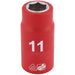 Fully-Insulated-VDE-Socket,-3/8"-Sq.-Dr.,-11mm