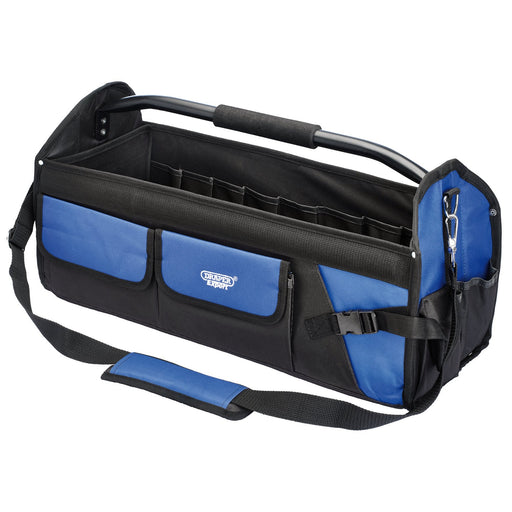 Draper-Expert-Folding-Tote-with-Tubular-Steel-Handle,-610mm