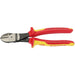 KNIPEX-74-08-200UKSBE-VDE-Fully-Insulated-High-Leverage-Diagonal-Side-Cutters,-200mm