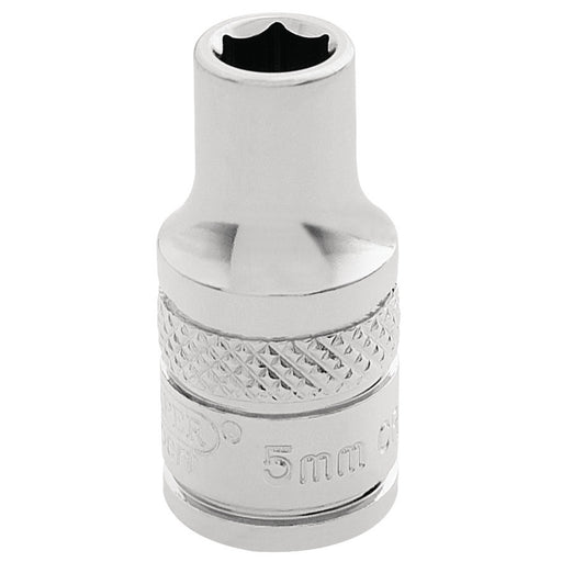 Draper-HI-TORQÂ®-6-Point-Socket,-1/4"-Sq.-Dr.,-5.0mm