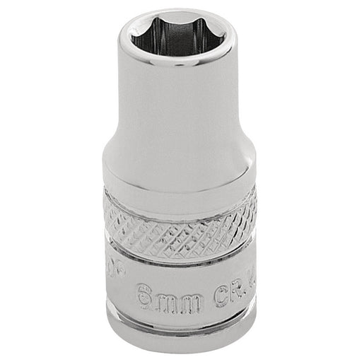 Draper-HI-TORQ®-6-Point-Socket,-1/4"-Sq.-Dr.,-6.0mm