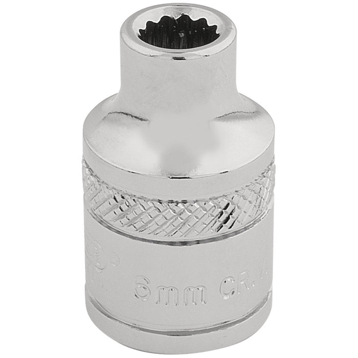 Draper-HI-TORQÂ®-12-Point-Socket,-3/8"-Sq.-Dr.,-6mm