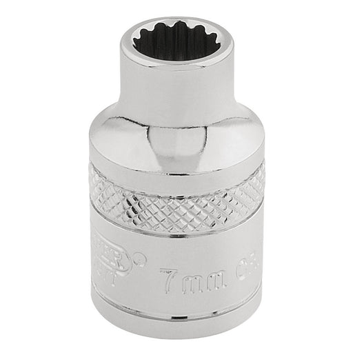 Draper-HI-TORQ®-12-Point-Socket,-3/8"-Sq.-Dr.,-7mm