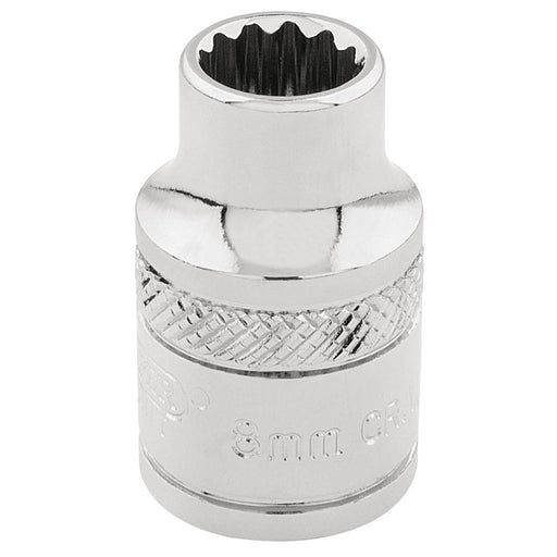 Draper-HI-TORQ®-12-Point-Socket,-3/8"-Sq.-Dr.,-8mm