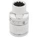 Draper-HI-TORQ®-12-Point-Socket,-3/8"-Sq.-Dr.,-8mm