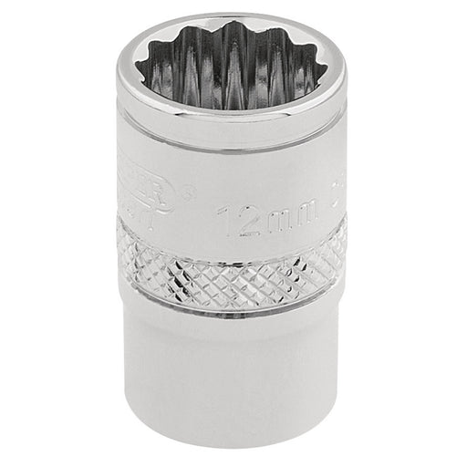 Draper-HI-TORQ®-12-Point-Socket,-3/8"-Sq.-Dr.,-12mm