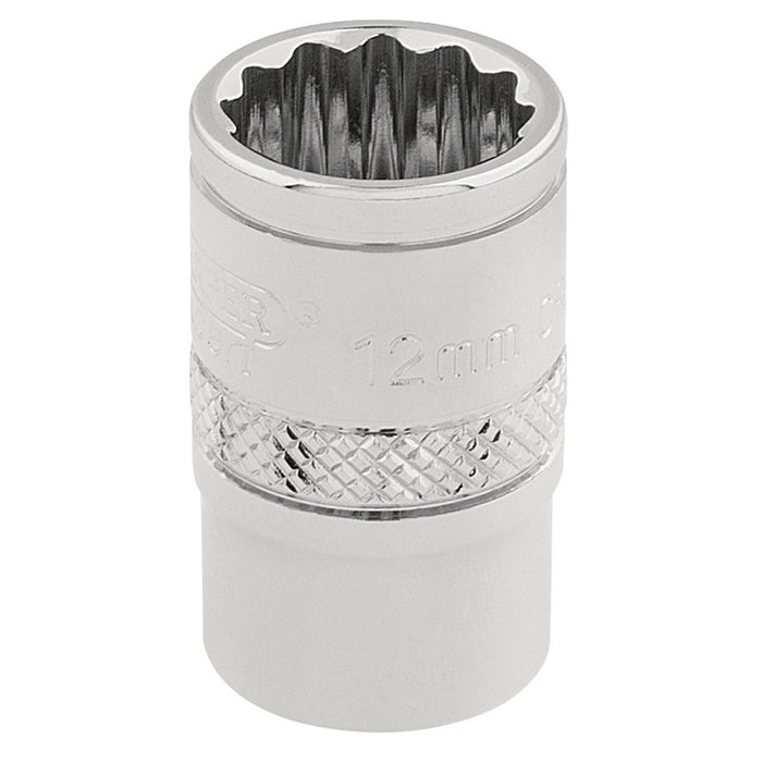 Draper-HI-TORQ®-12-Point-Socket,-3/8"-Sq.-Dr.,-12mm