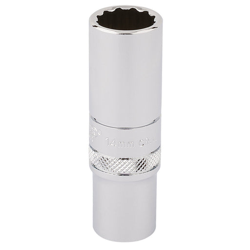 Draper-HI-TORQÂ®-12-Point-Deep-Socket,-3/8"-Sq.-Dr.,-14mm
