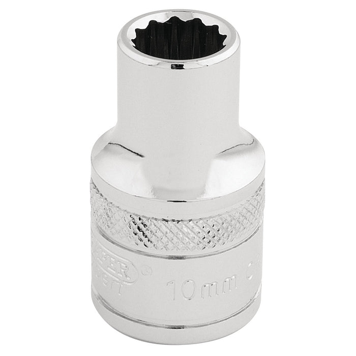 Draper-HI-TORQÂ®-12-Point-Socket,-1/2"-Sq.-Dr.,-10mm