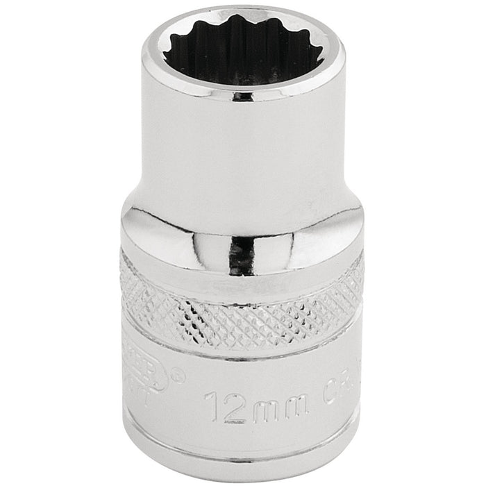 Draper-HI-TORQÂ®-12-Point-Socket,-1/2"-Sq.-Dr.,-12mm