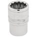 Draper-HI-TORQ®-12-Point-Socket,-1/2"-Sq.-Dr.,-18mm