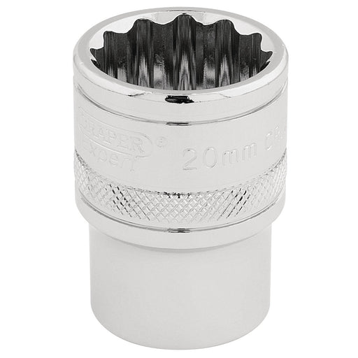 Draper-HI-TORQÂ®-12-Point-Socket,-1/2"-Sq.-Dr.,-20mm