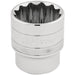 Draper-HI-TORQÂ®-12-Point-Socket,-1/2"-Sq.-Dr.,-30mm