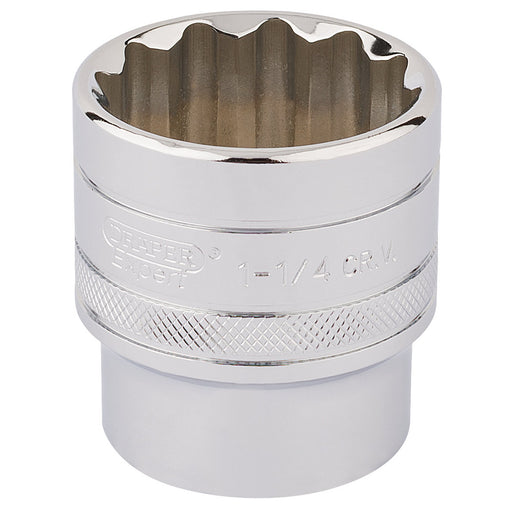 Draper-HI-TORQ®-12-Point-Socket,-1/2"-Sq.-Dr.,-1.1/4"