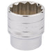 Draper-HI-TORQ®-12-Point-Socket,-1/2"-Sq.-Dr.,-1.1/4"
