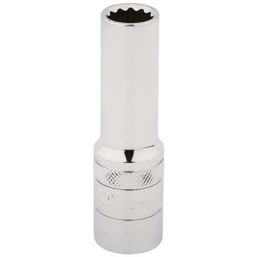 Draper-HI-TORQ®-12-Point-Deep-Socket,-1/2"-Sq.-Dr.,-12mm