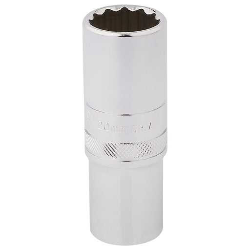 Draper-HI-TORQÂ®-12-Point-Deep-Socket,-1/2"-Sq.-Dr.,-20mm