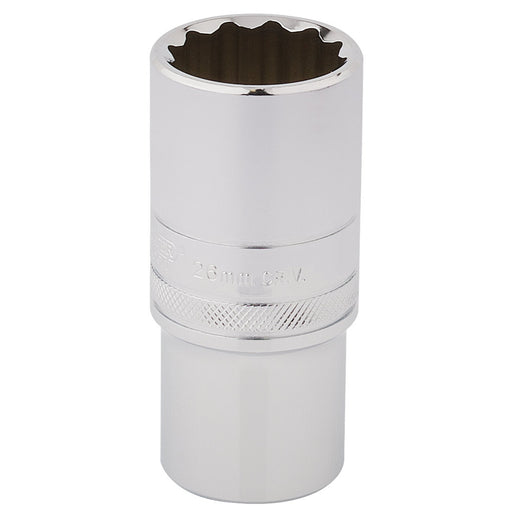 Draper-HI-TORQÂ®-12-Point-Deep-Socket,-1/2"-Sq.-Dr.,-26mm