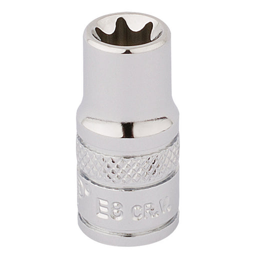 Draper-TX-STAR®-Socket,-1/4"-Sq.-Dr.,-E8