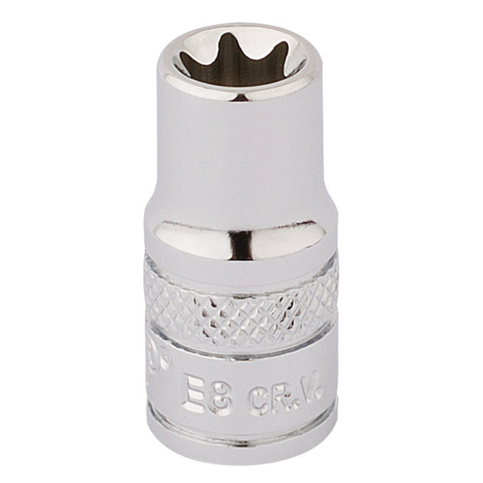 Draper-TX-STAR®-Socket,-1/4"-Sq.-Dr.,-E8