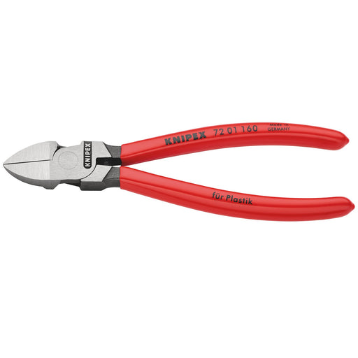 KNIPEX-72-01-160-Diagonal-Cutters-for-plastics-plastic-coated,-160mm