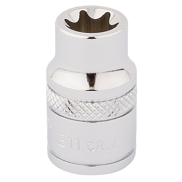 Draper-TX-STAR®-Socket,-3/8"-Sq.-Dr.,-E11