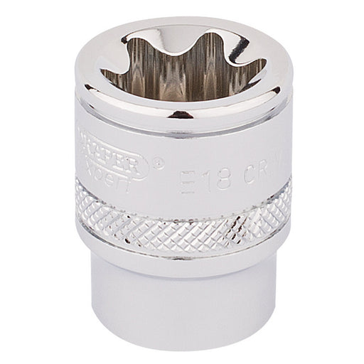 Draper-TX-STARÂ®-Socket,-3/8"-Sq.-Dr.,-E18