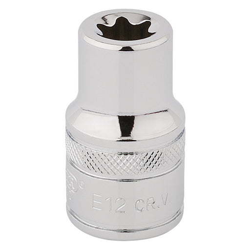 Draper-TX-STAR®-Socket,-1/2"-Sq.-Dr.,-E12