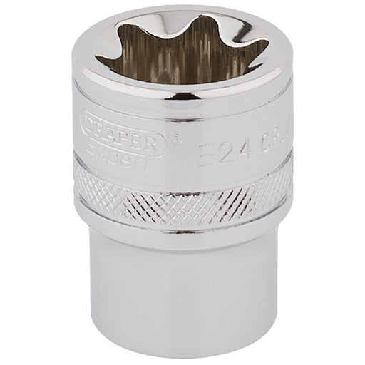 Draper-TX-STAR®-Socket,-1/2"-Sq.-Dr.,-E24