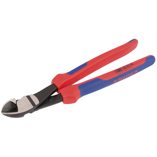KNIPEX-74-22-250-High-Leverage-Diagonal-Side-Cutter-with-12°-Head,-250mm
