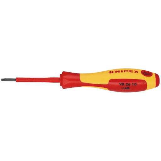 KNIPEX-98-26-10-VDE-Insulated-TorxÂ®-Screwdriver,-TX10-x-60mm