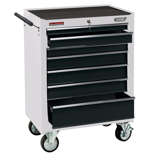 Roller-Tool-Cabinet,-7-Drawer,-26",-White